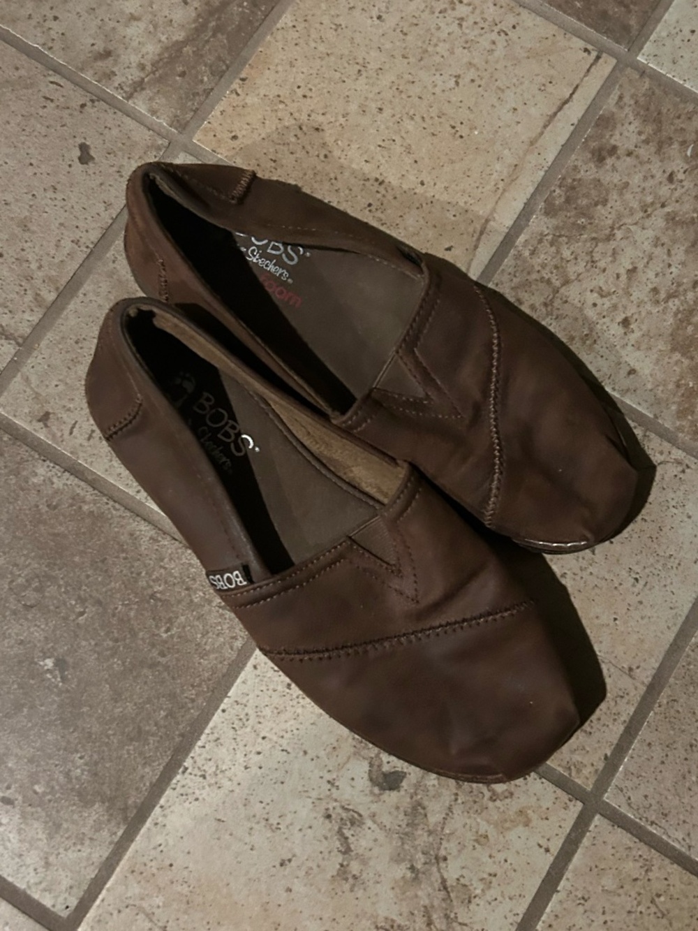 BOBS from Skechers, brown flats